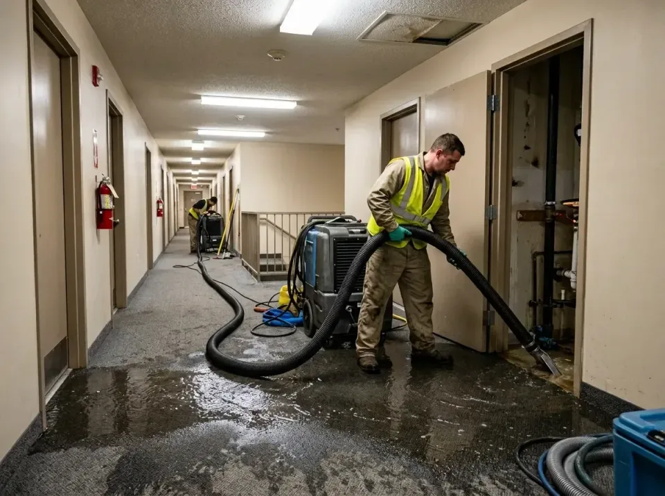 multi-unit-apartment-hallway-f-005 — frequently asked questions, Emergency Burst Pipe Water Extraction & Removal in Matthews…
